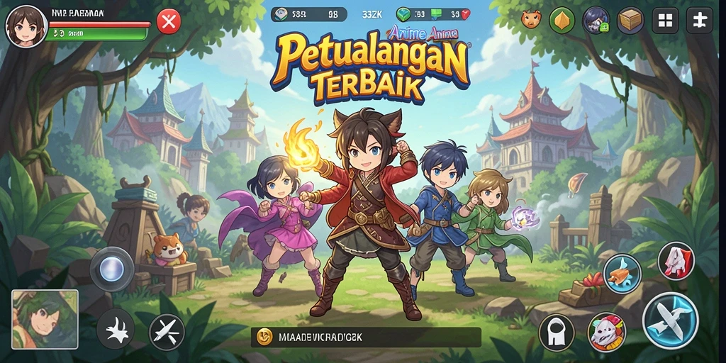 Tampilan menakjubkan dari gameplay seru di 33ZK.