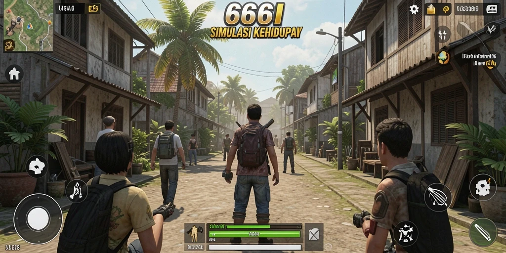 Gameplay menarik dari 666I dengan karakter yang beragam.