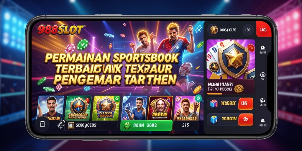 Gameplay seru dan menarik dalam aplikasi Sportsbook 988SLOT.