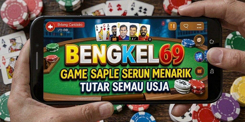 Tampilan permainan Gaple yang menarik dan interaktif dalam BENGKEL69.