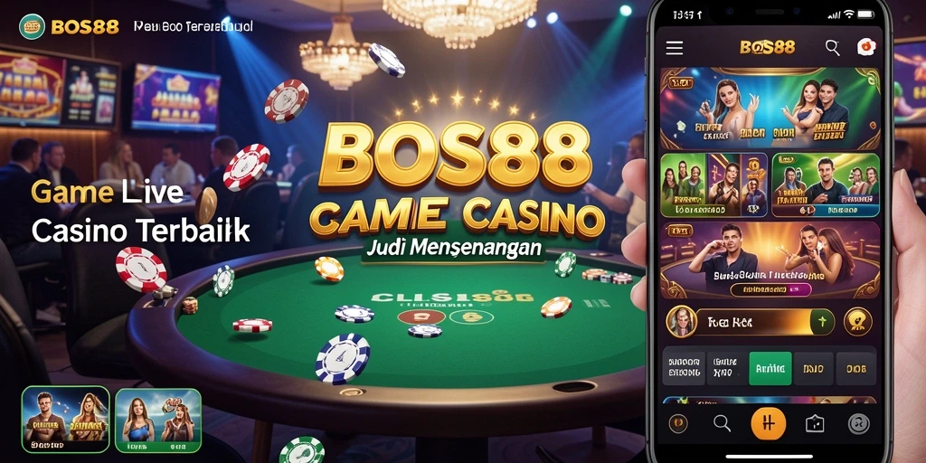 Screenshot dari gameplay Live Casino yang mengasyikkan dan interaktif.