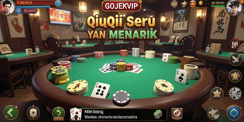 Screenshot gameplay QiuQiu GOJEKVIP yang menarik.
