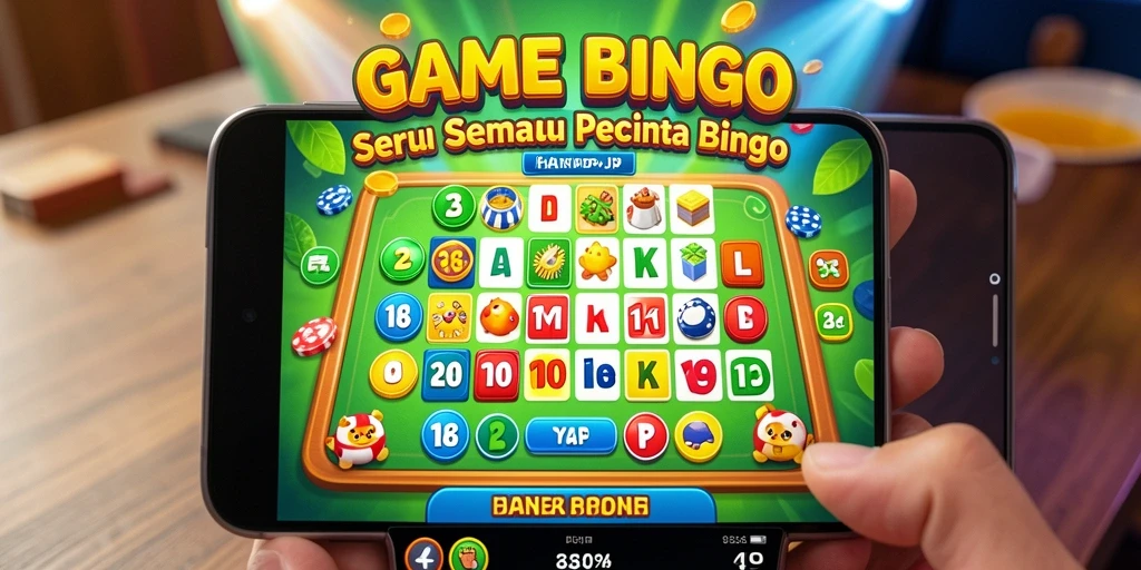Screenshot utama HARAPJP menunjukkan gameplay Bingo yang seru.