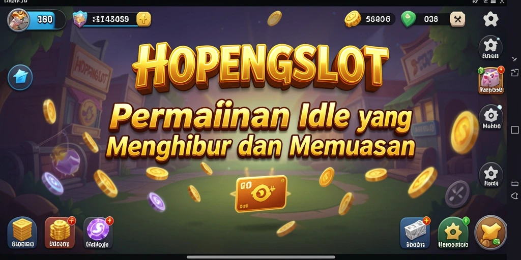 Screenshot HOPENGSLOT menampilkan gameplay santai yang menarik.
