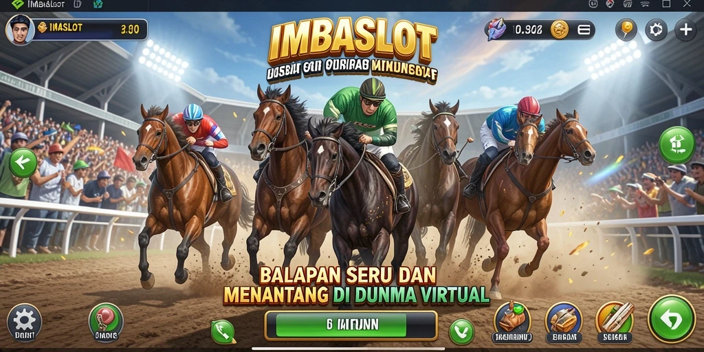 Tampilan menarik dari gameplay Racing di IMBASLOT.