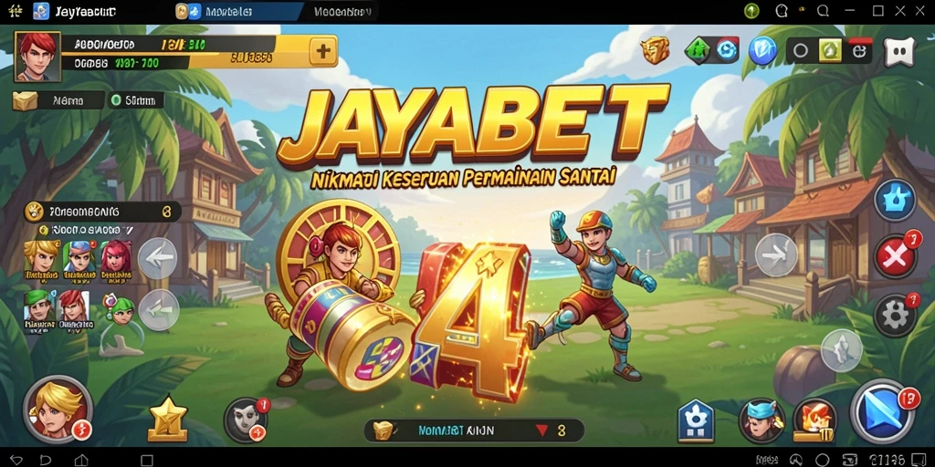 Tampilan gameplay santai dan menghibur dari JAYABET.