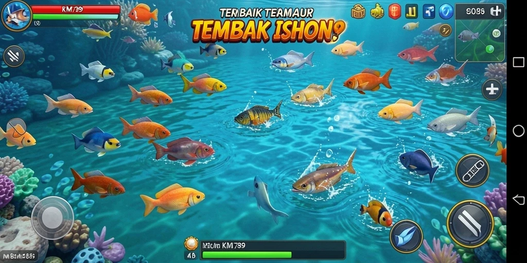Tangkapan layar gameplay KM789 yang seru dan penuh warna.