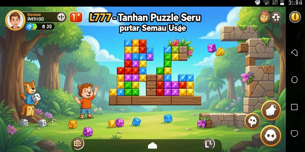 Tampilan gameplay L777 yang menarik dan menantang dalam kategori Puzzle.