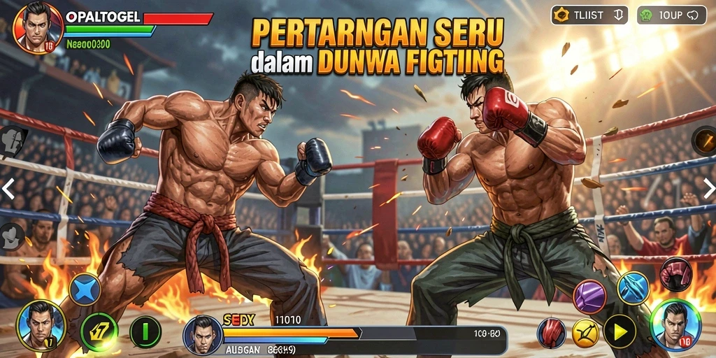 Gameplay intens dan seru dalam OPALTOGEL dengan karakter-karakter unik.