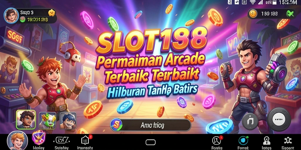 Gambaran gameplay SLOT138 yang seru dan menantang dalam genre arcade.