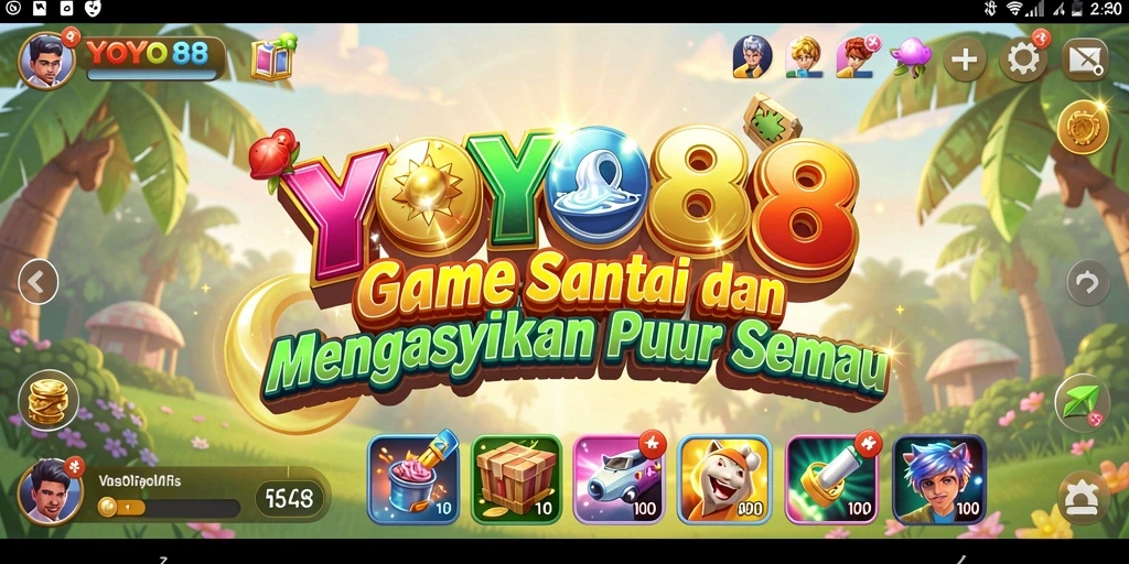 Gambaran gameplay <strong>YOYO88</strong> yang seru dan santai.
